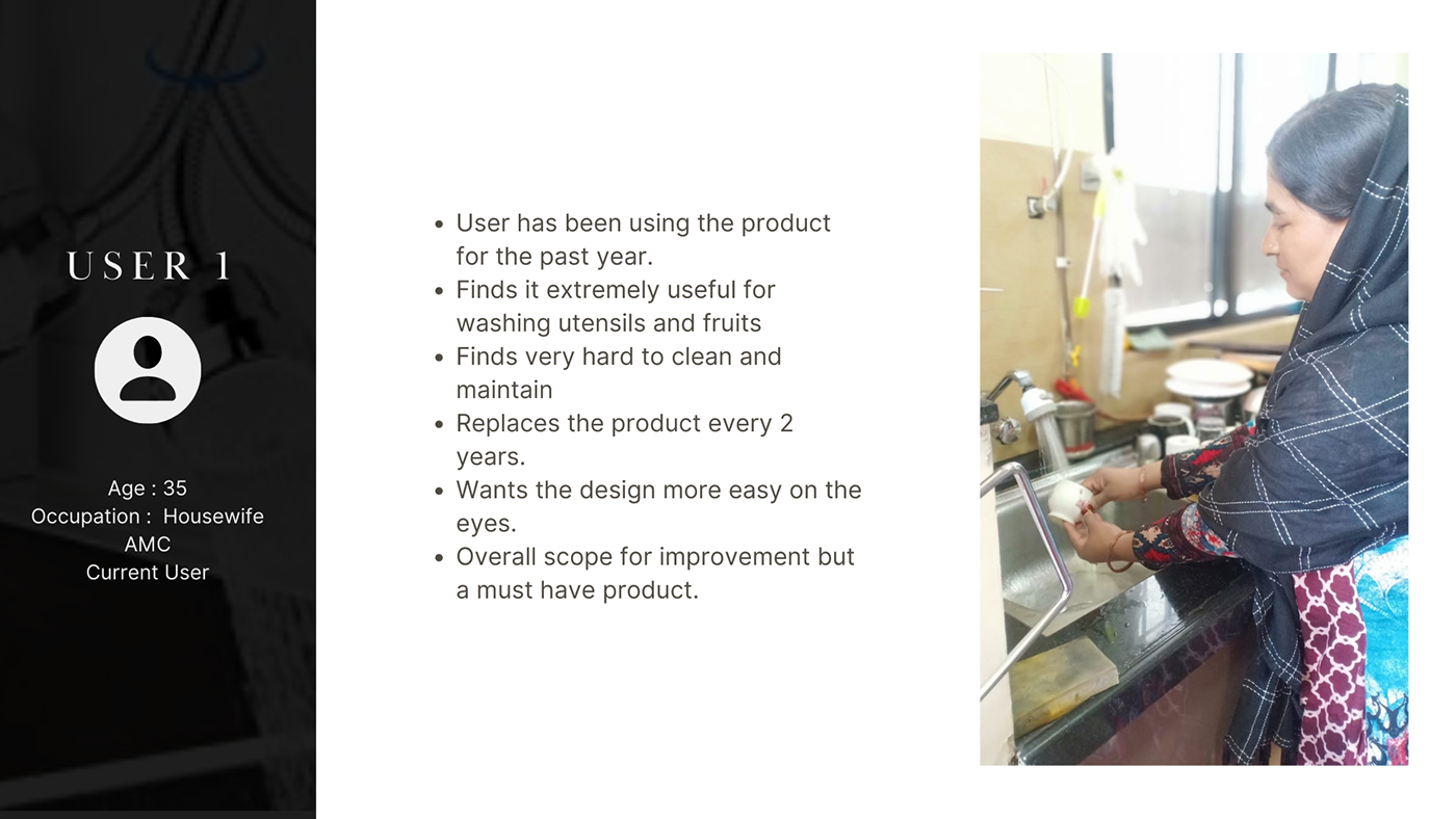 design features materials productdesign research user interviews water faucet