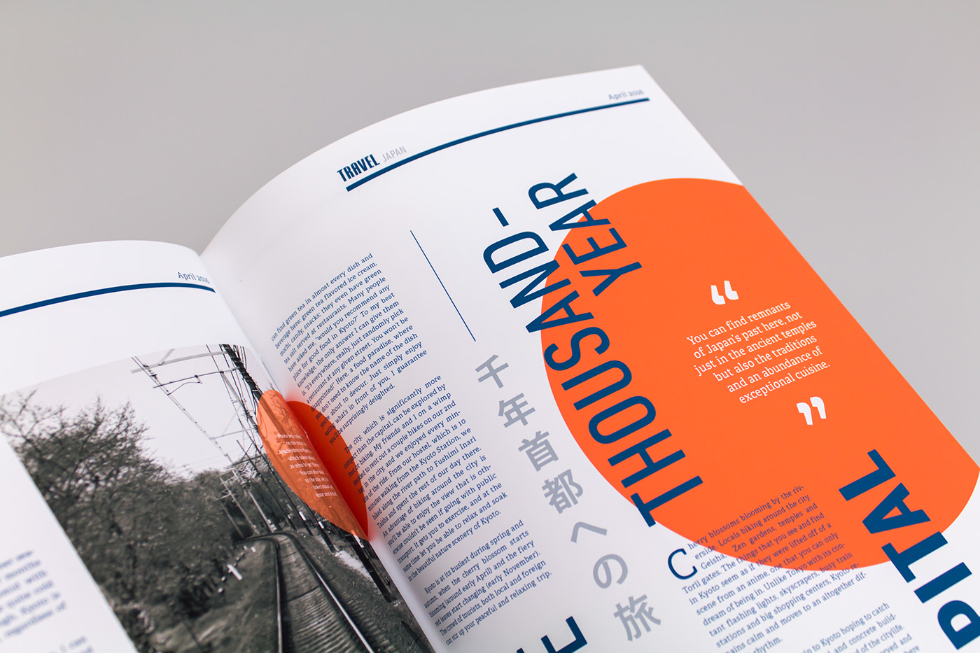 editorial print design  Layout magazine
