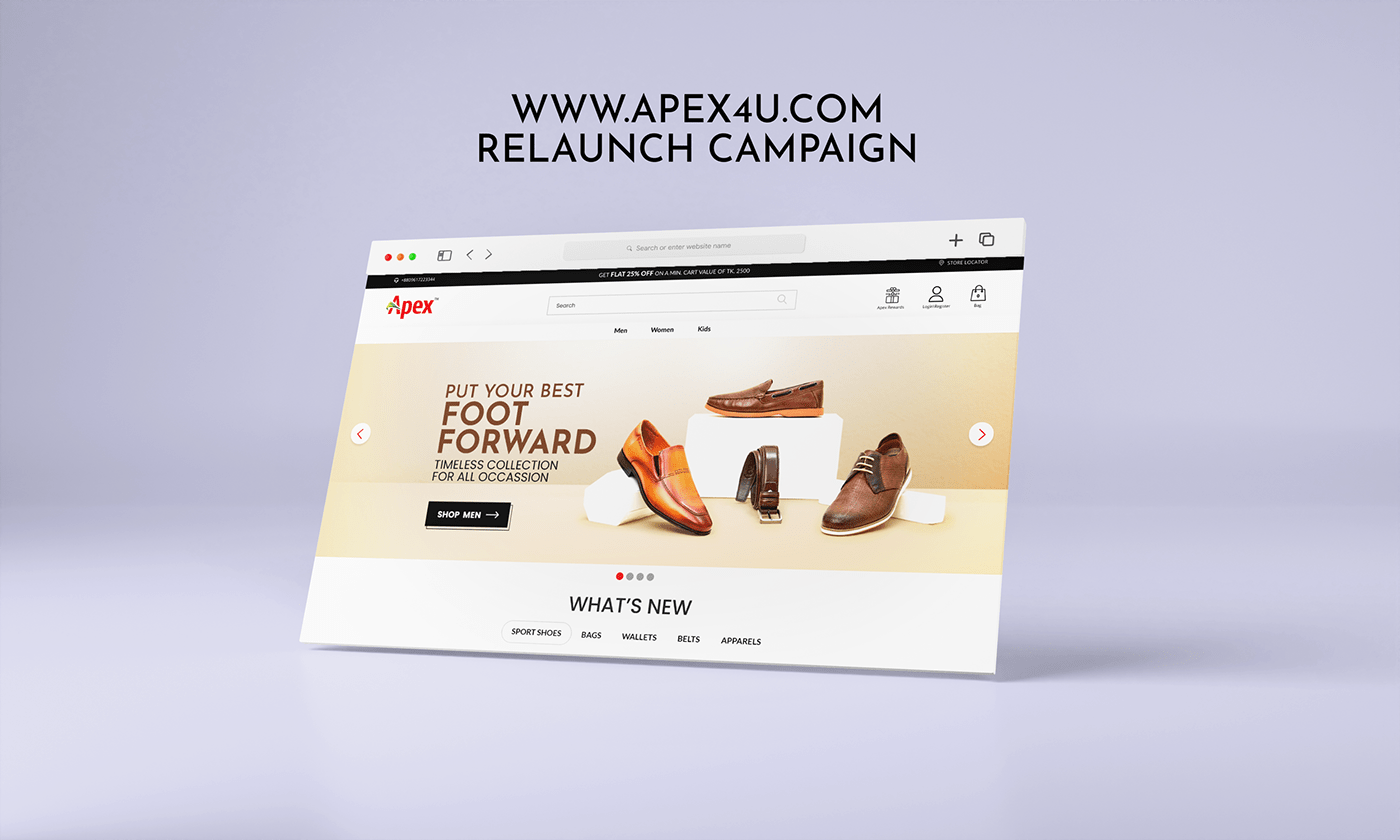 Advertising  banners campaign Figma footwear shoe UI UI/UX user interface ux