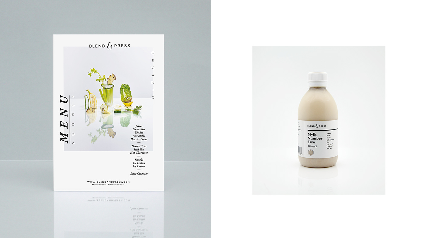 graphic design  branding  design identity Photography  Packaging juice Food  Creative Direction  menu