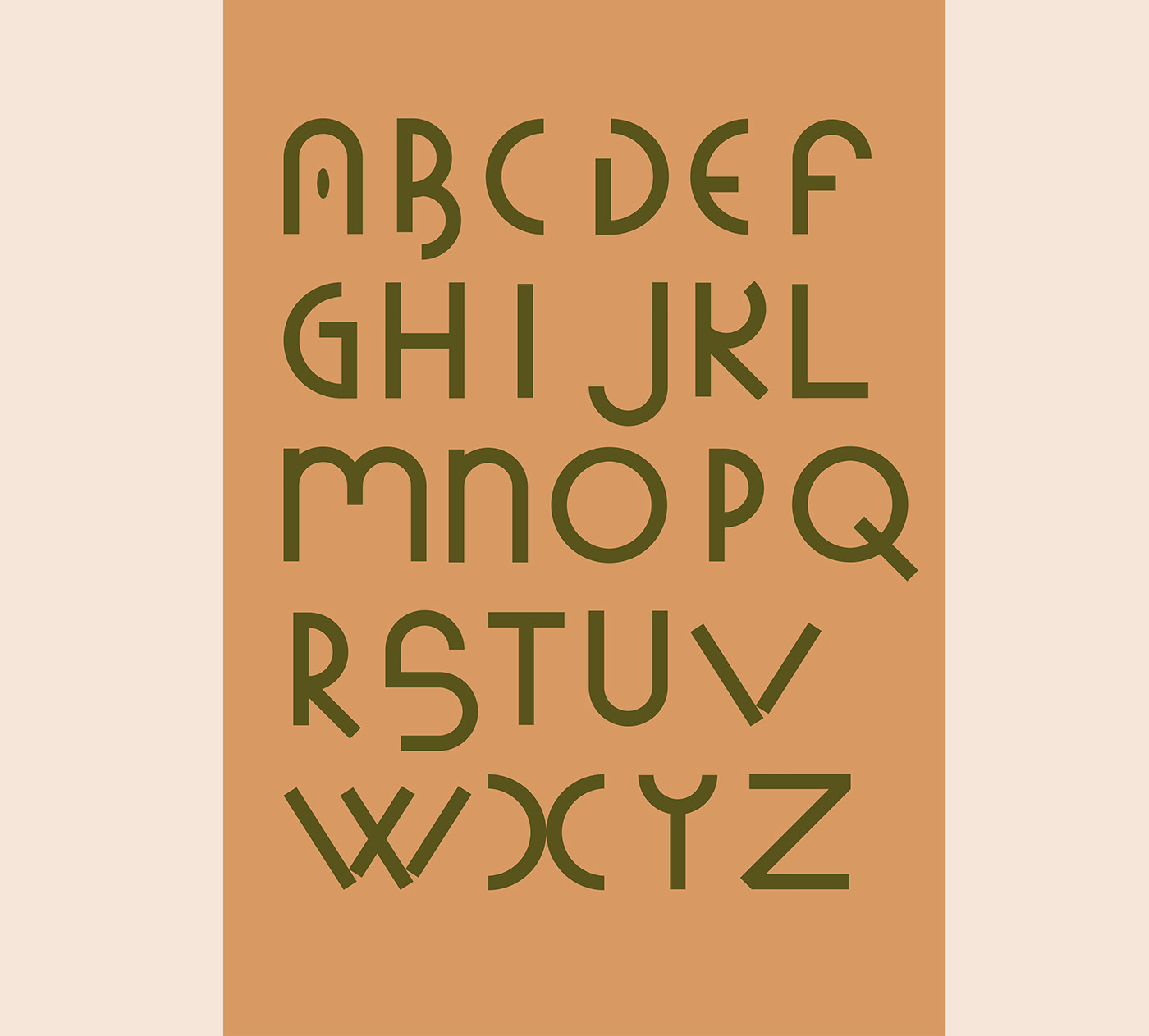 Typeface font typography   modular type tipografia Coffee free download