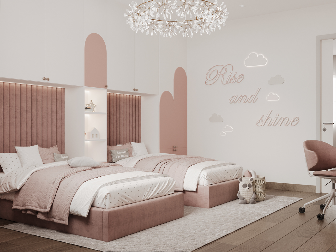 3ds max bedroom corona interior design  kidsbedroomdesign