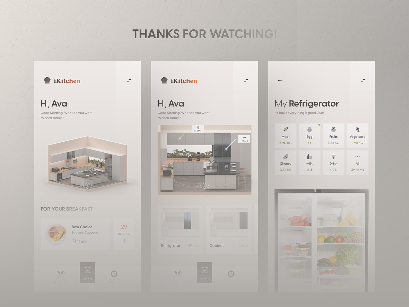 ai ai app aiui appui artificial intelligence intercation smart app Smart House smart kitchen uidesign