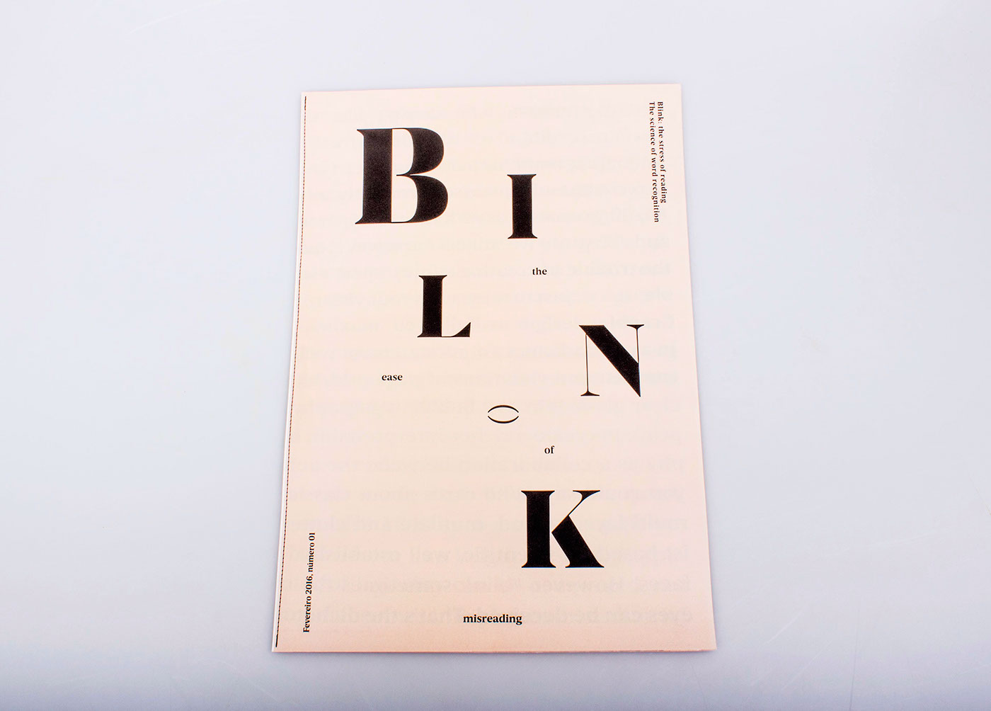 misreading type read journal blink typographic