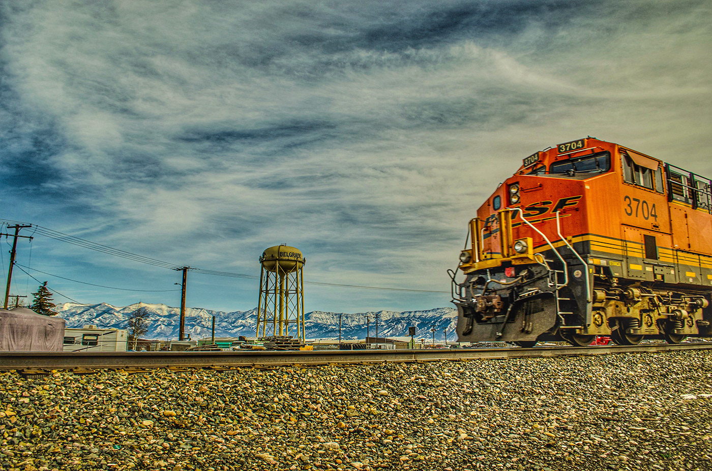 trains Photography  photographer railway train Montana photography portfolio railroad locomotive trainstation