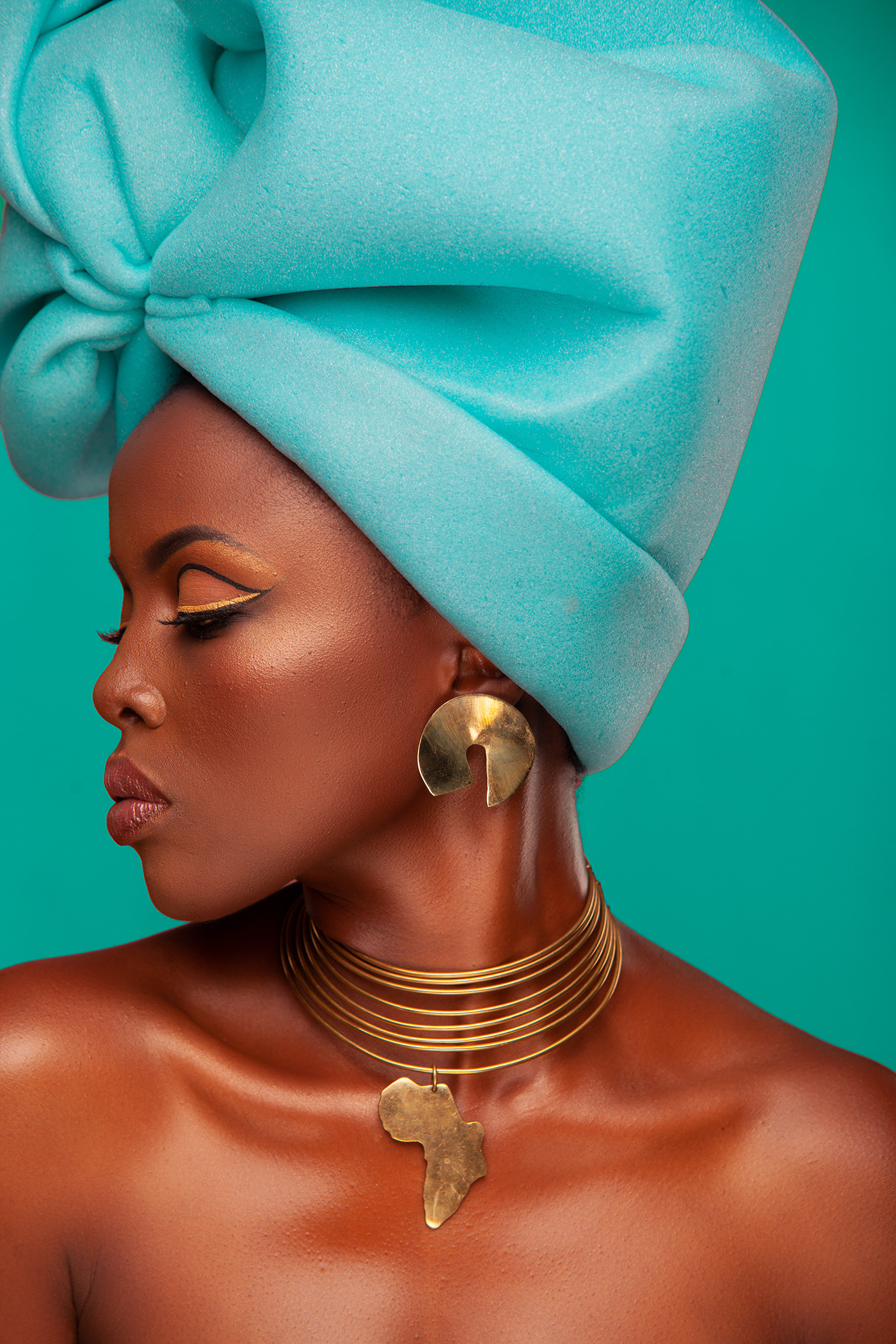 african beauty Darkskin Fashion  Photography  retouch