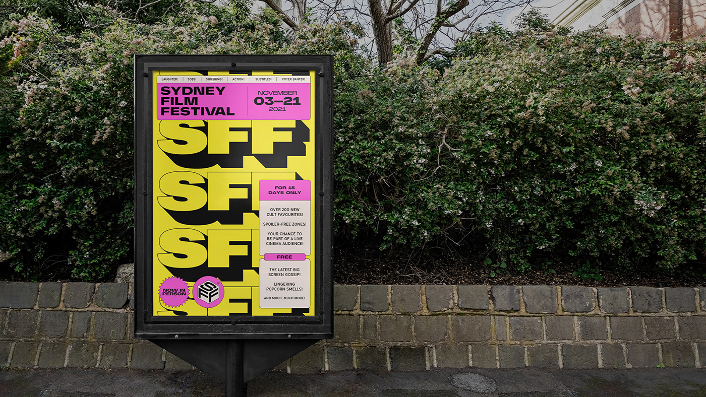 festival Film identity motion sydney title design