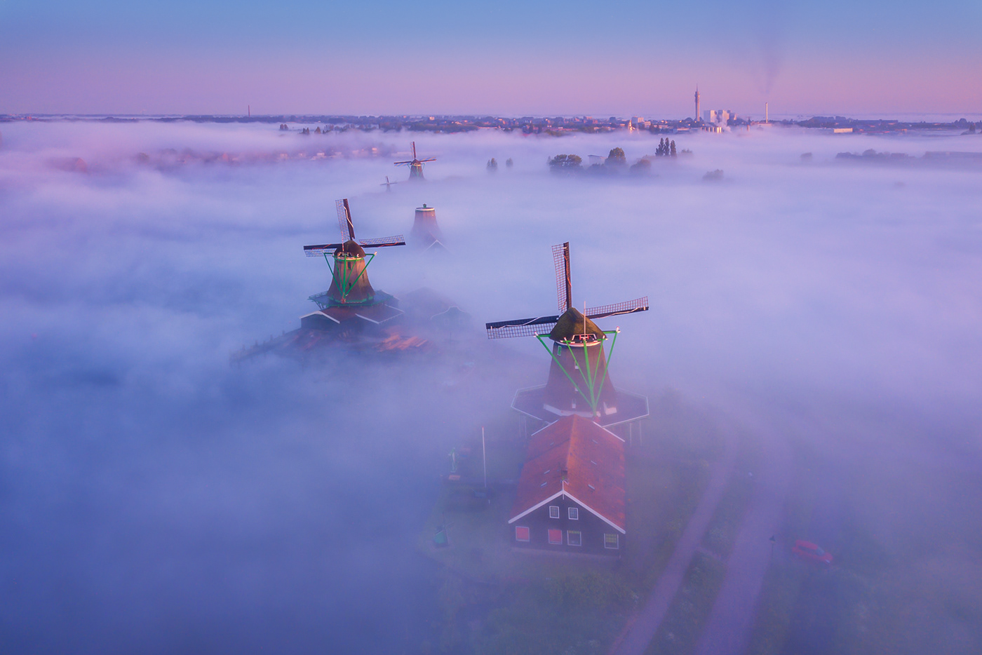 Bộ ảnh thơ mộng về khung cảnh cối xay gió tại Hà Lan - Web nhiếp ảnh