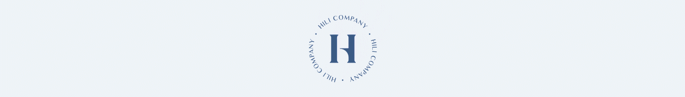 Hili Company branding  Collateral logo Website Web Design 
