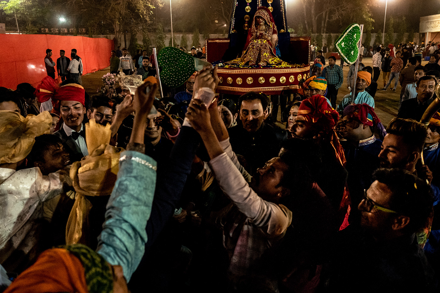 wedding India bride Events reportage Jaipur party night fotoreporter