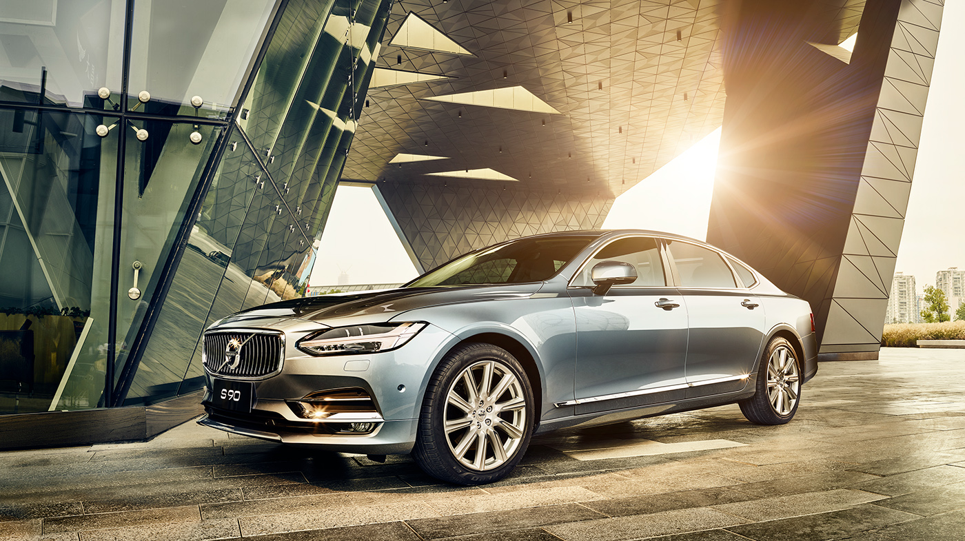 retouch Composite Cars Los Angeles location Volvo s90