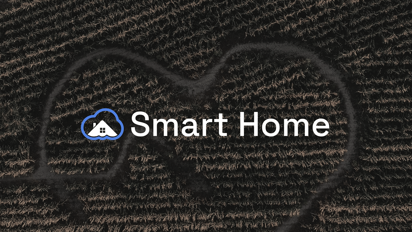 architecture brand identity branding  home house interior design  Logo Design Smart Smart Home visual identity
