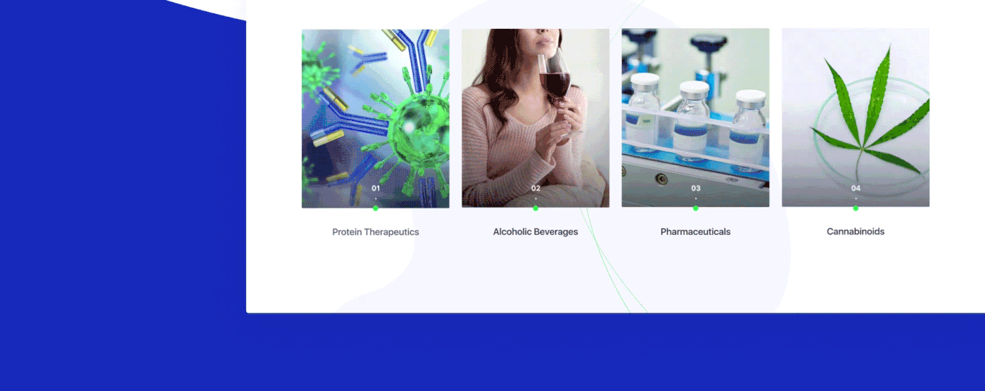 UI ux interactive desktop mobile organic biotechology science animation  Webdesign
