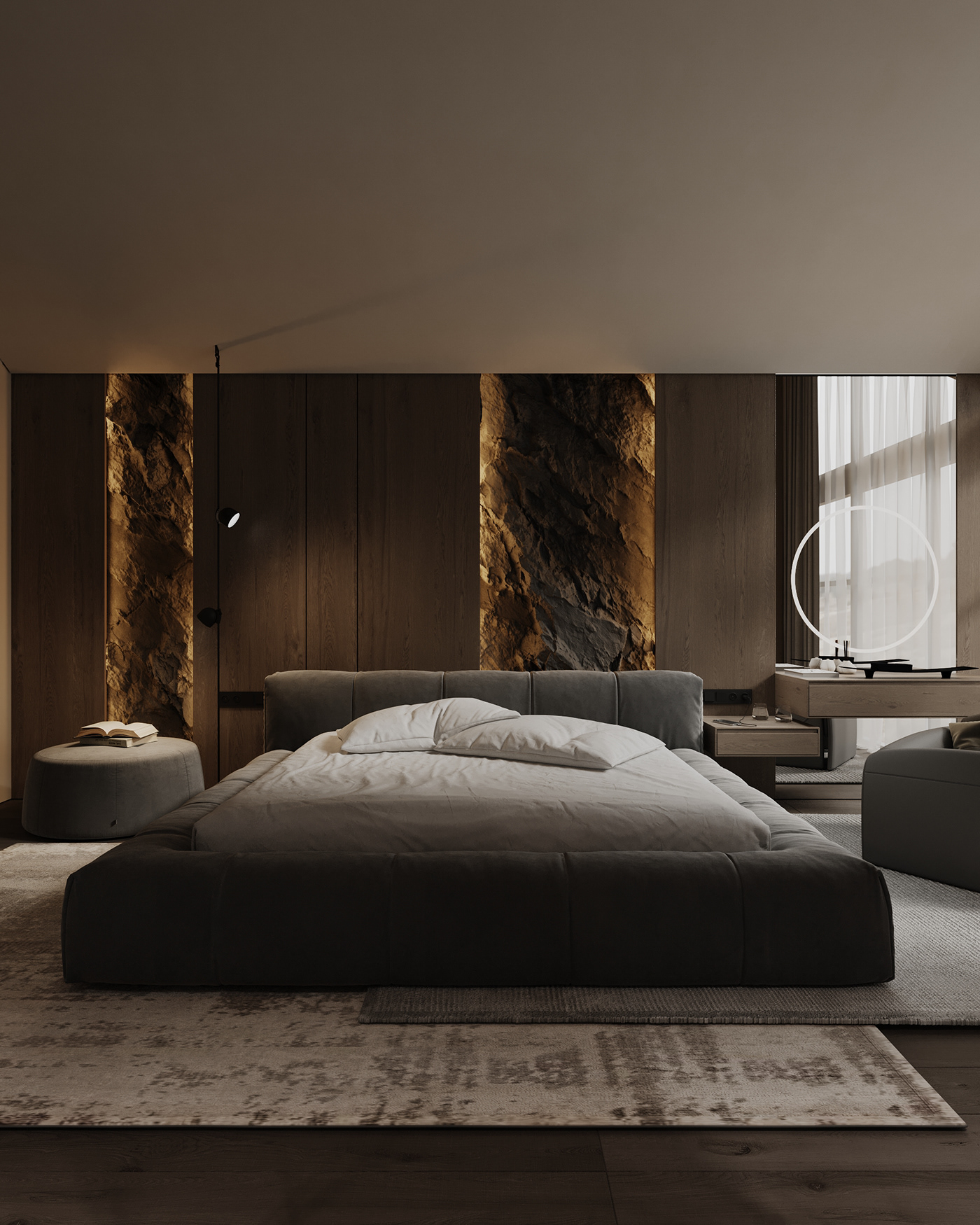 bali indonesia design interior design  visualization 3ds max Interior master bedroom bedroom design modern