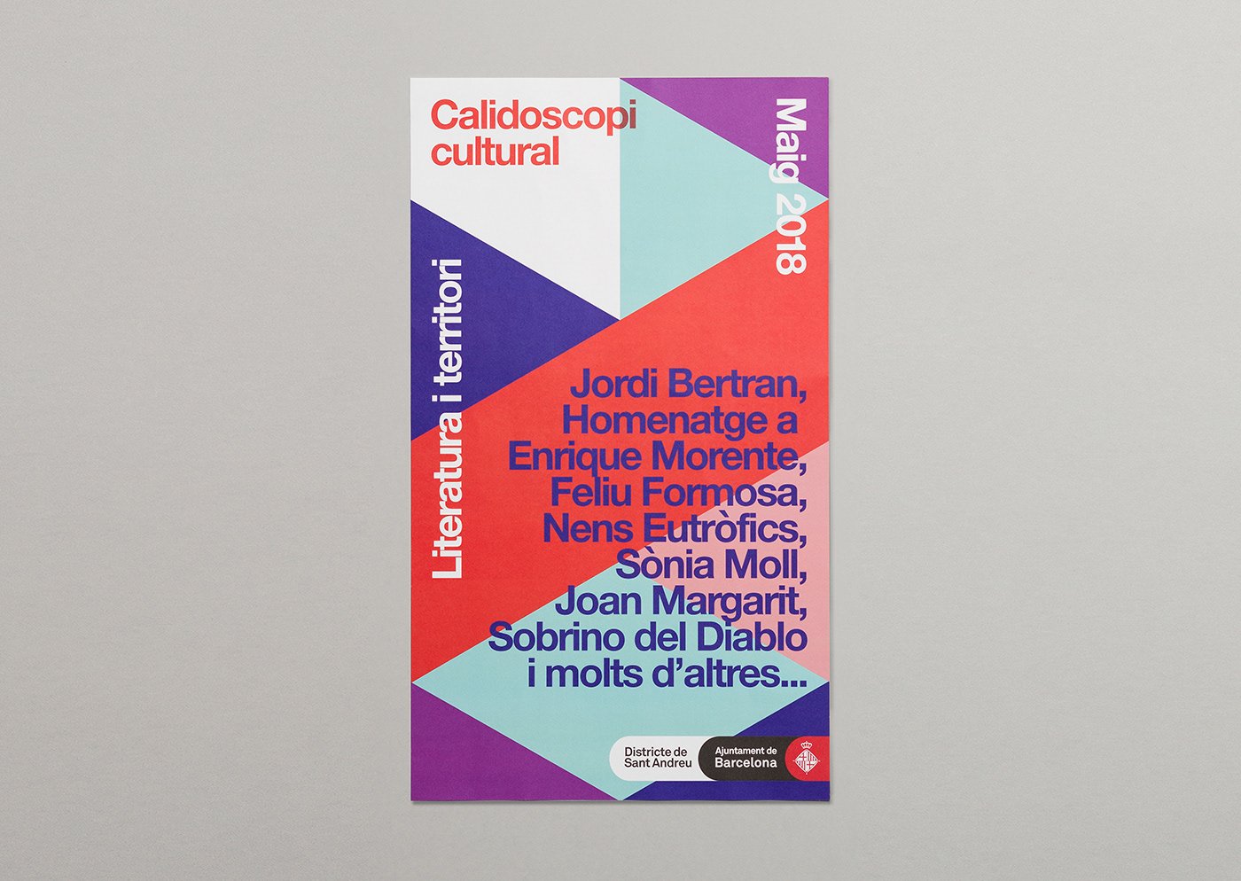 PFP Quim Pintó Montse Fabregat barcelona calidoscopi calidoscopi cultural identity poster print