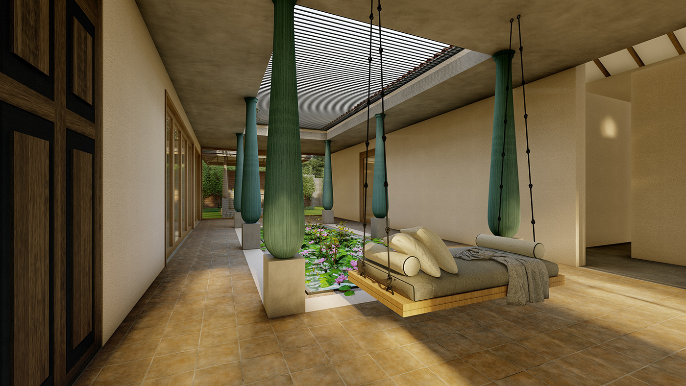 3D 3ds max modern visualization archviz interior design  architecture Render exterior design