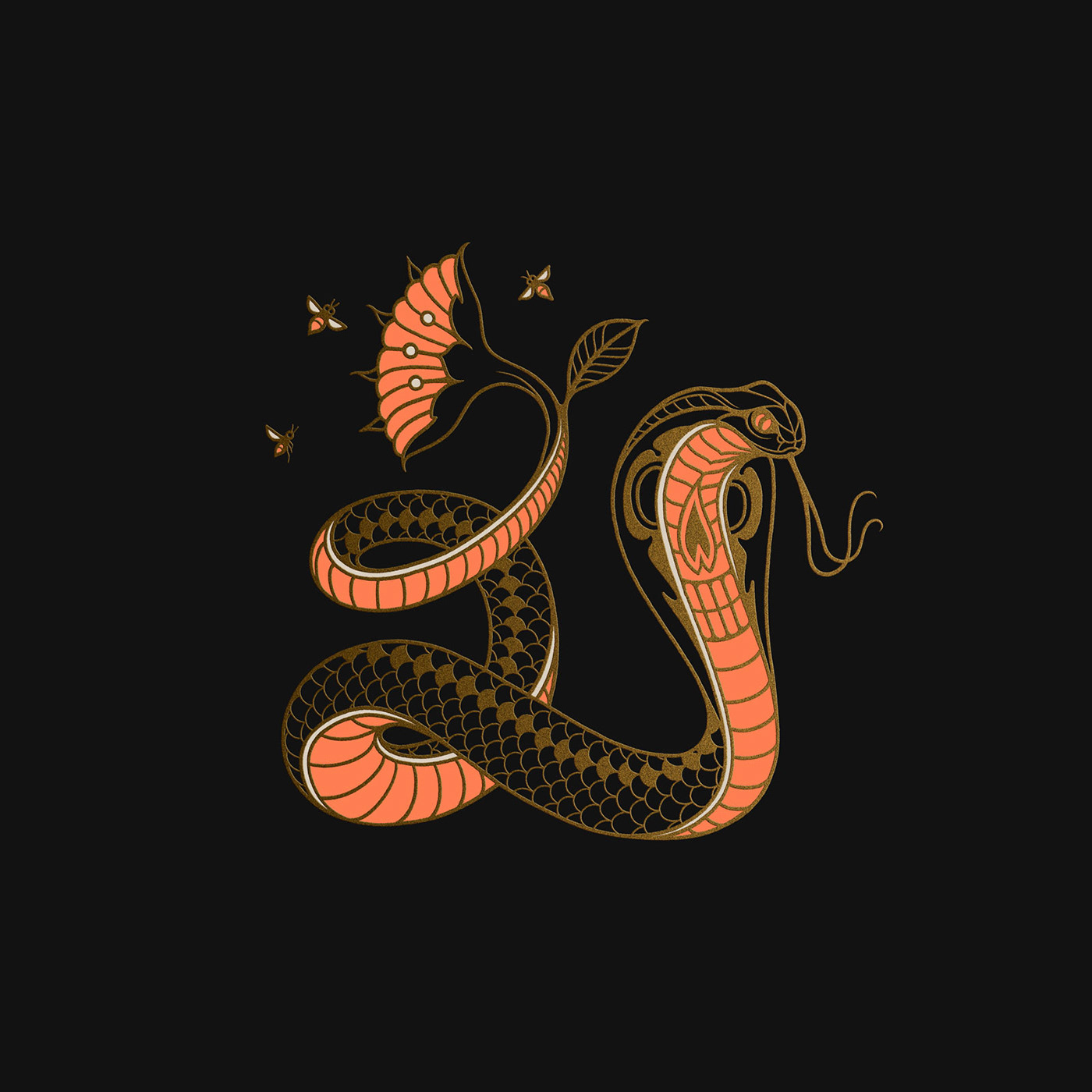 Golden Snake by Jared Tuttle