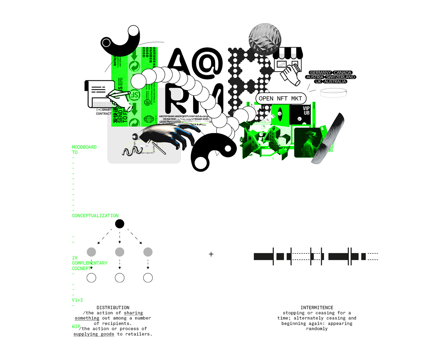 blockchain conceptual crypto Cyberpunk green metaverse nft UI/UX web3 artificial intelligence