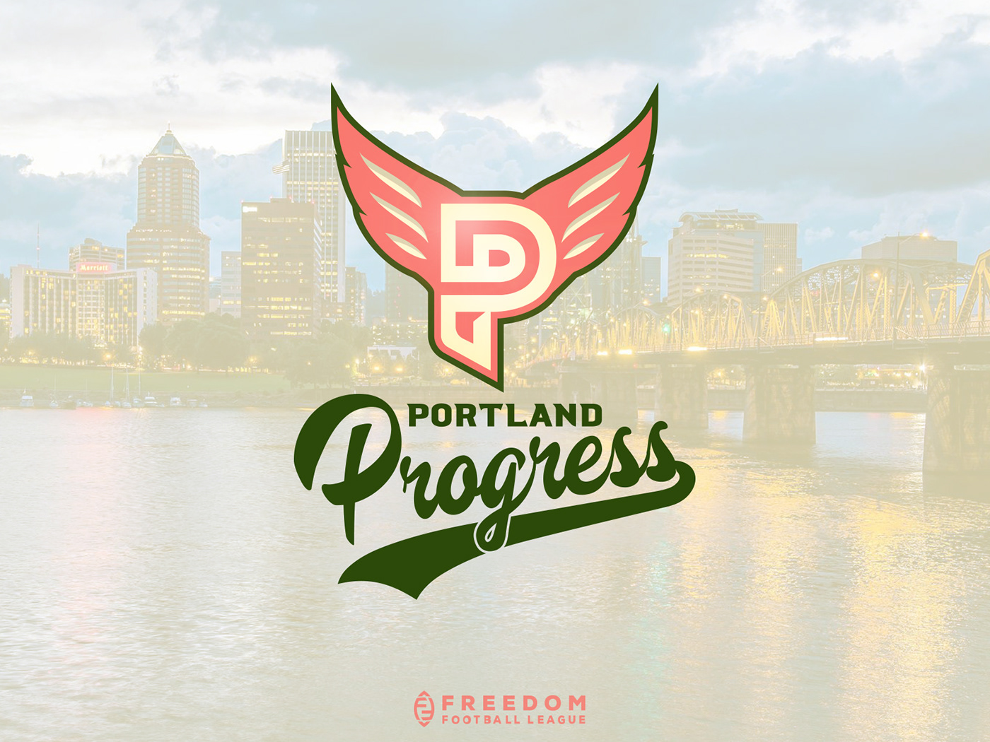 FFL nfl freedom progress Portland football XFL free speech Nike wings