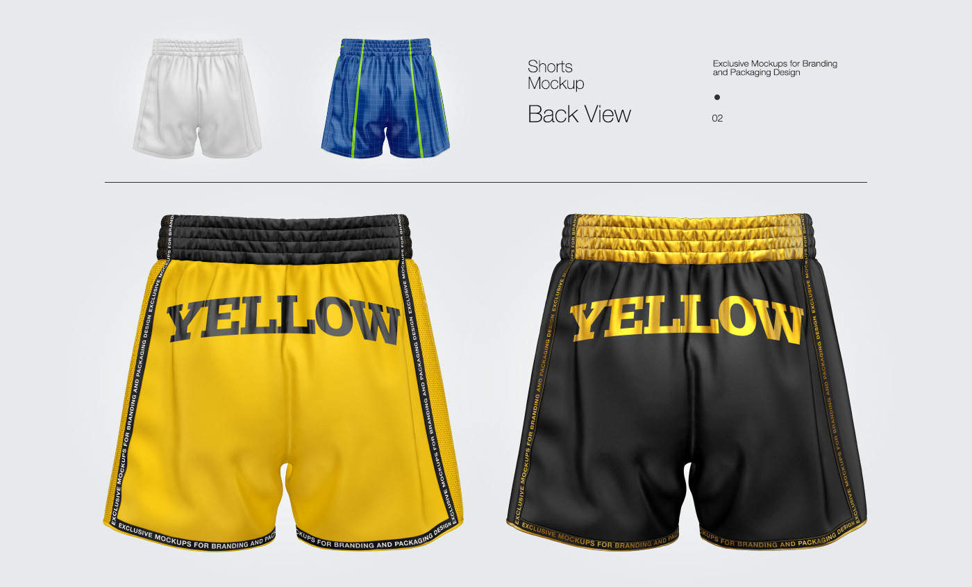 activewear boxing shorts MMA Outerwear outfit psd mockup shorts sport UFS unisex
