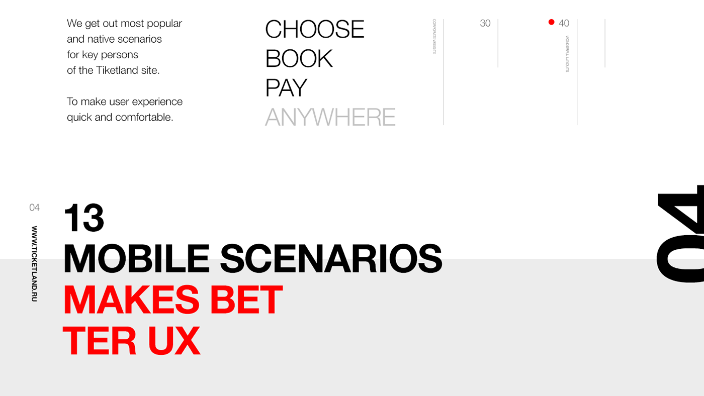 ux UI ticket Theatre concert Website redesign Booking Cinema red