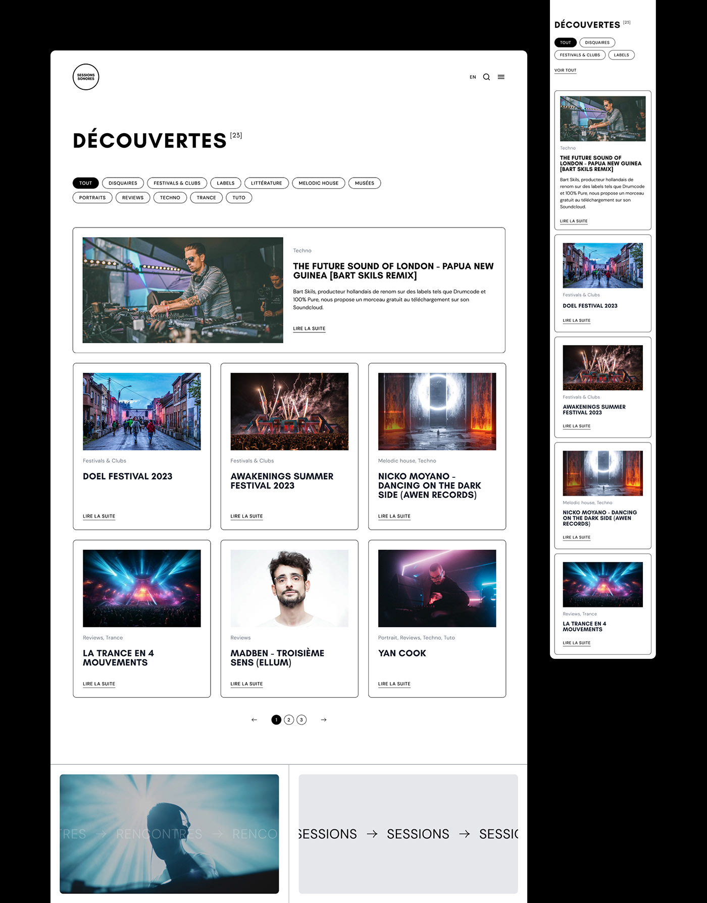 Website Web Design  graphic design  music electronic music odoo Odoo 16 SAAS UI/UX
