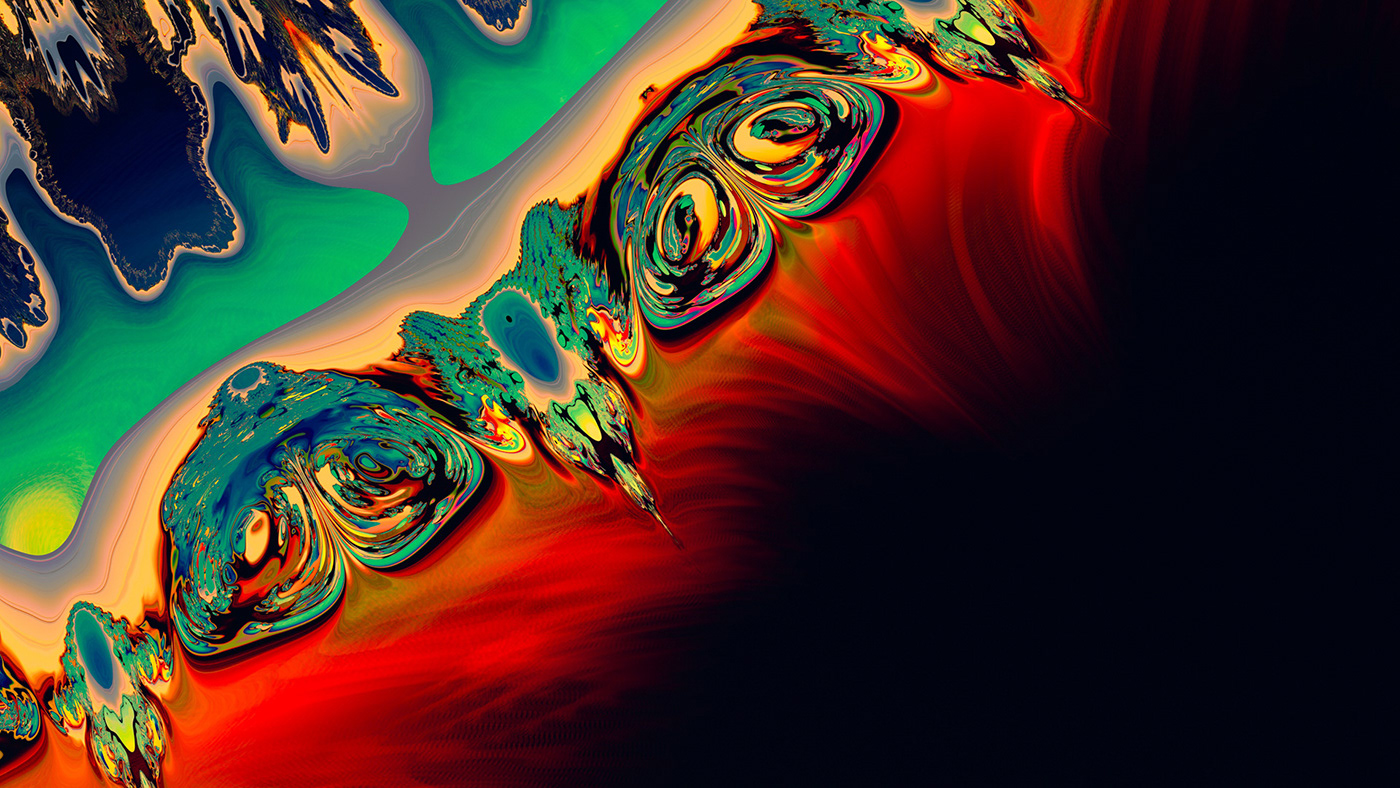 dispersion fractal cinema 4d vectron abstract Liquid pigment c4d motion design CGI