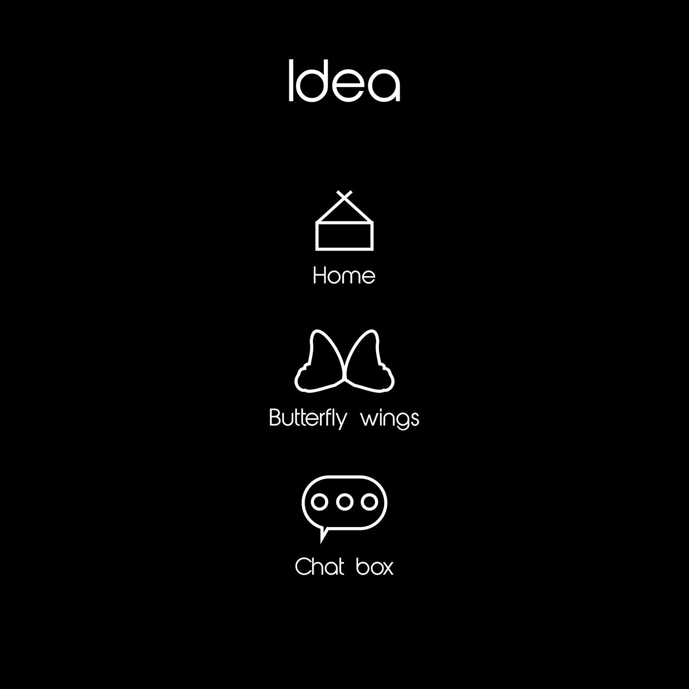 Advertising  butterfly Haven identity Logo Design marketing   minimalistic simple social media visual