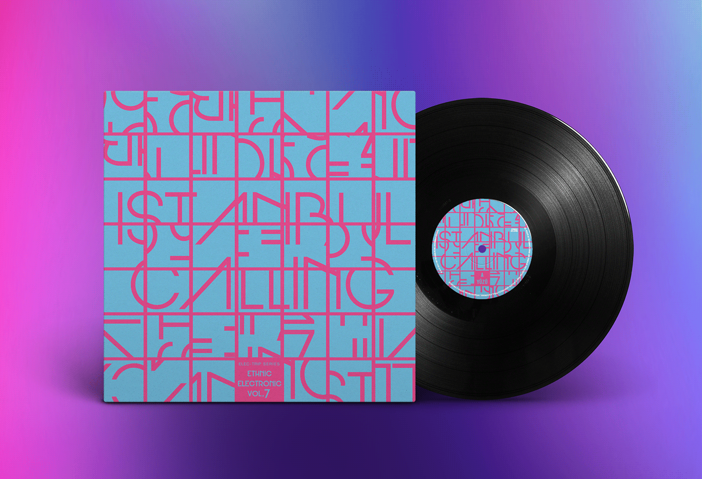 Album album cover Album design Cover Art graphic design  music music album record typography   vinyl