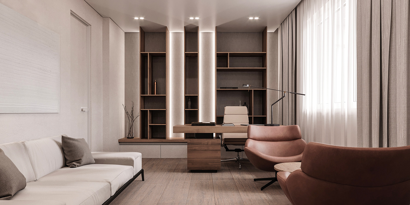 3dsmax apartment Bokhan design graphic arts Interior interior design  makhno new Render