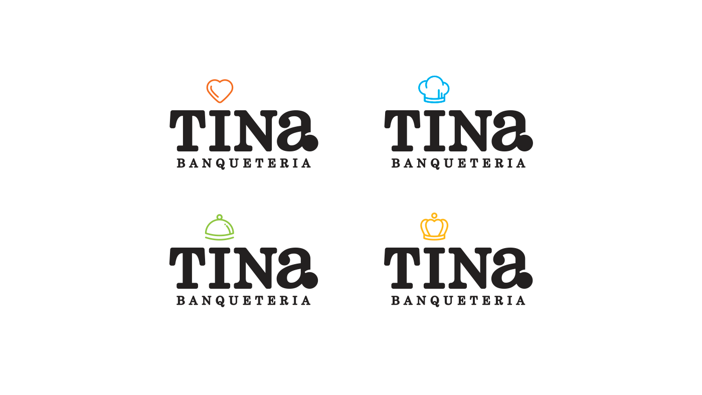 tina Banquetería logo banquete Food 