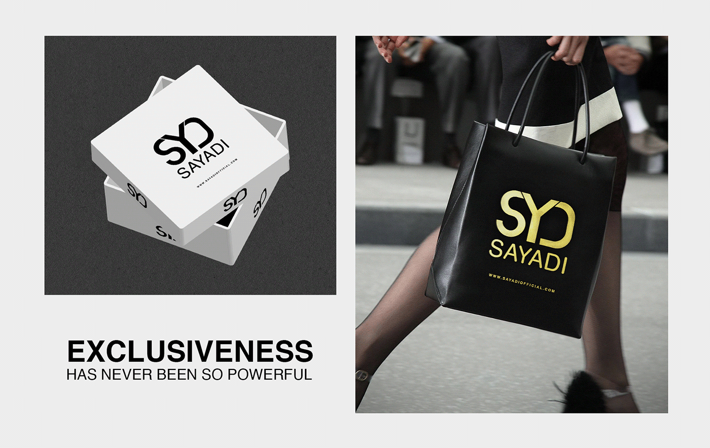 art direction  brand branding  design Fashion  identity lettermark logo SAYADI typography  