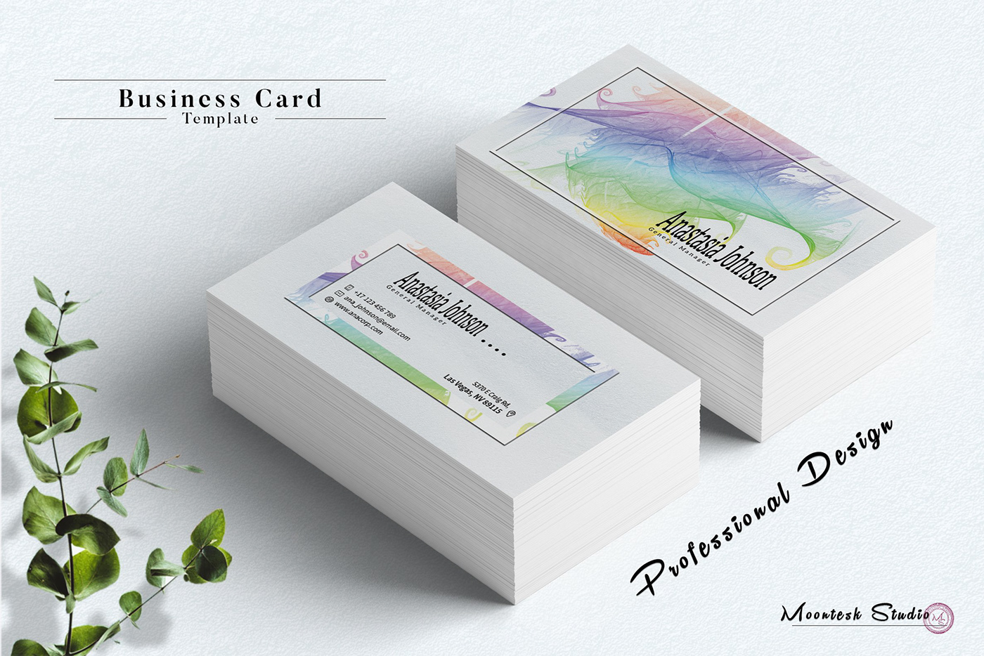 Business card template best business card clean business card Modern Business Card Hipster Photography  Fashion  business card branding  template