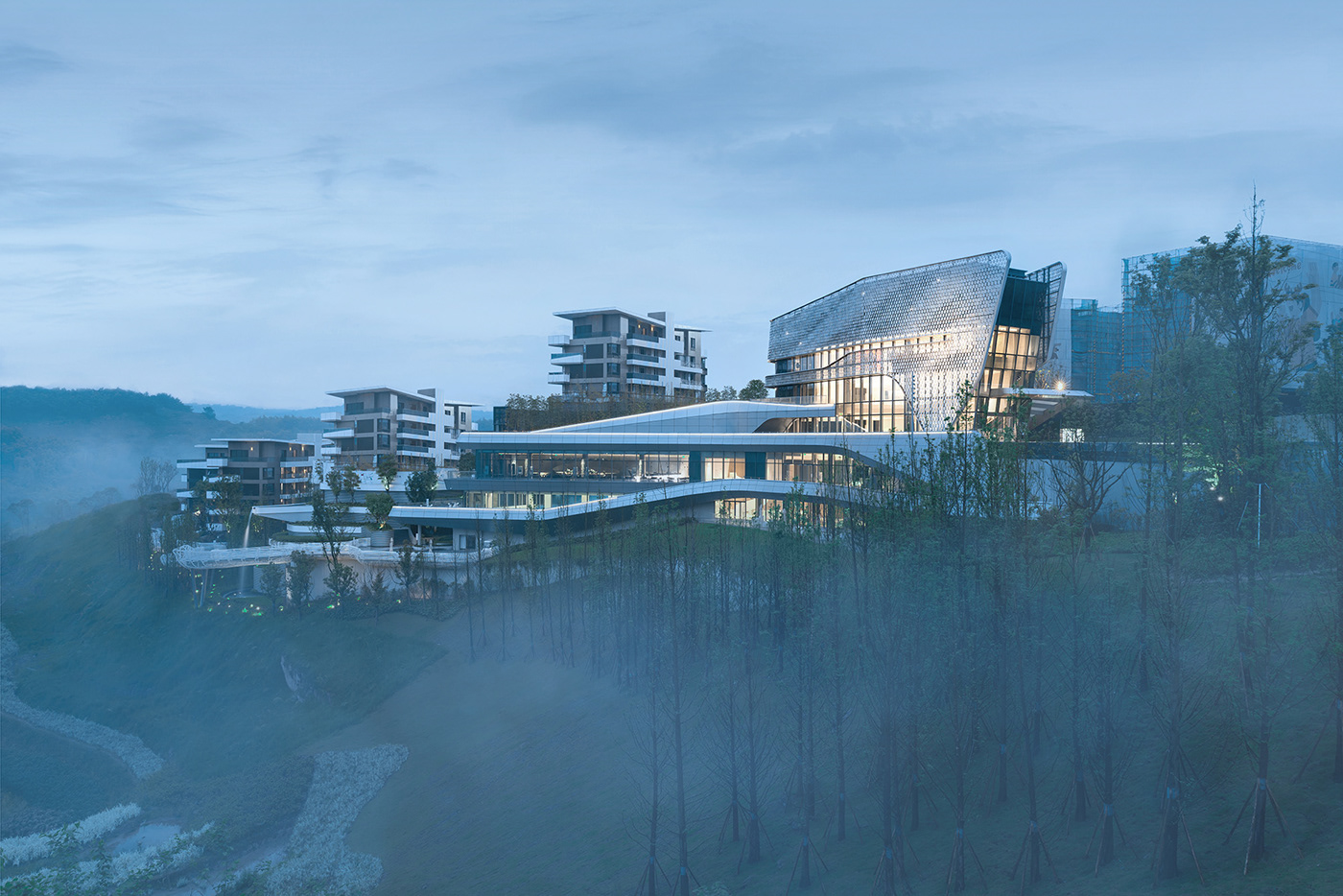 10design architecture built china chongqing Clubhouse