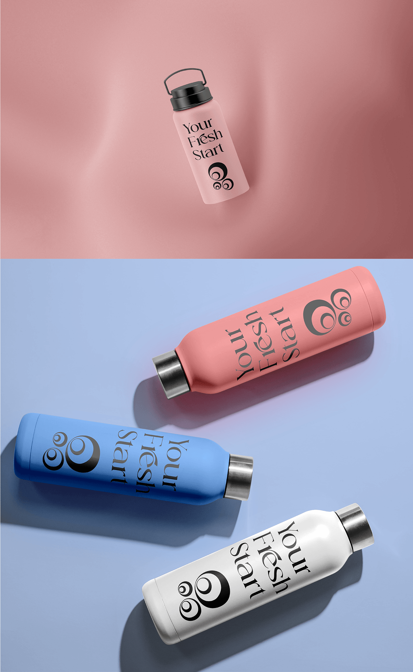 graphic design  visual identity Logotype branding  𝖠𝖽𝗈𝖻𝖾 𝖨𝗅𝗅𝗎𝗌𝗍𝗋𝖺𝗍𝗈𝗋 design waterbottle bottle drink waterbottledesign