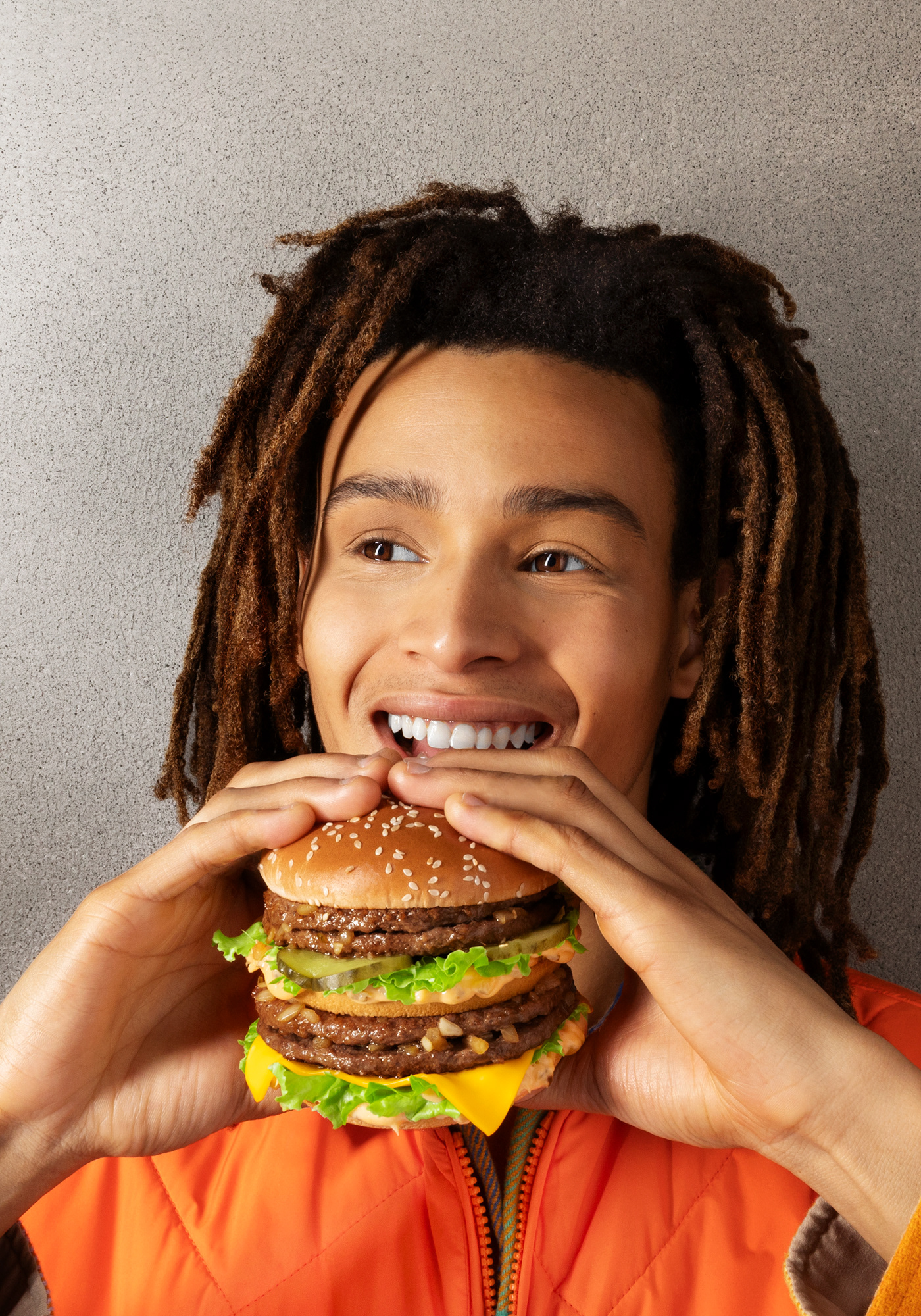 McDonalds Advertising  advertisement campaign Photography  photographer photoshoot photoshop model campaign photography