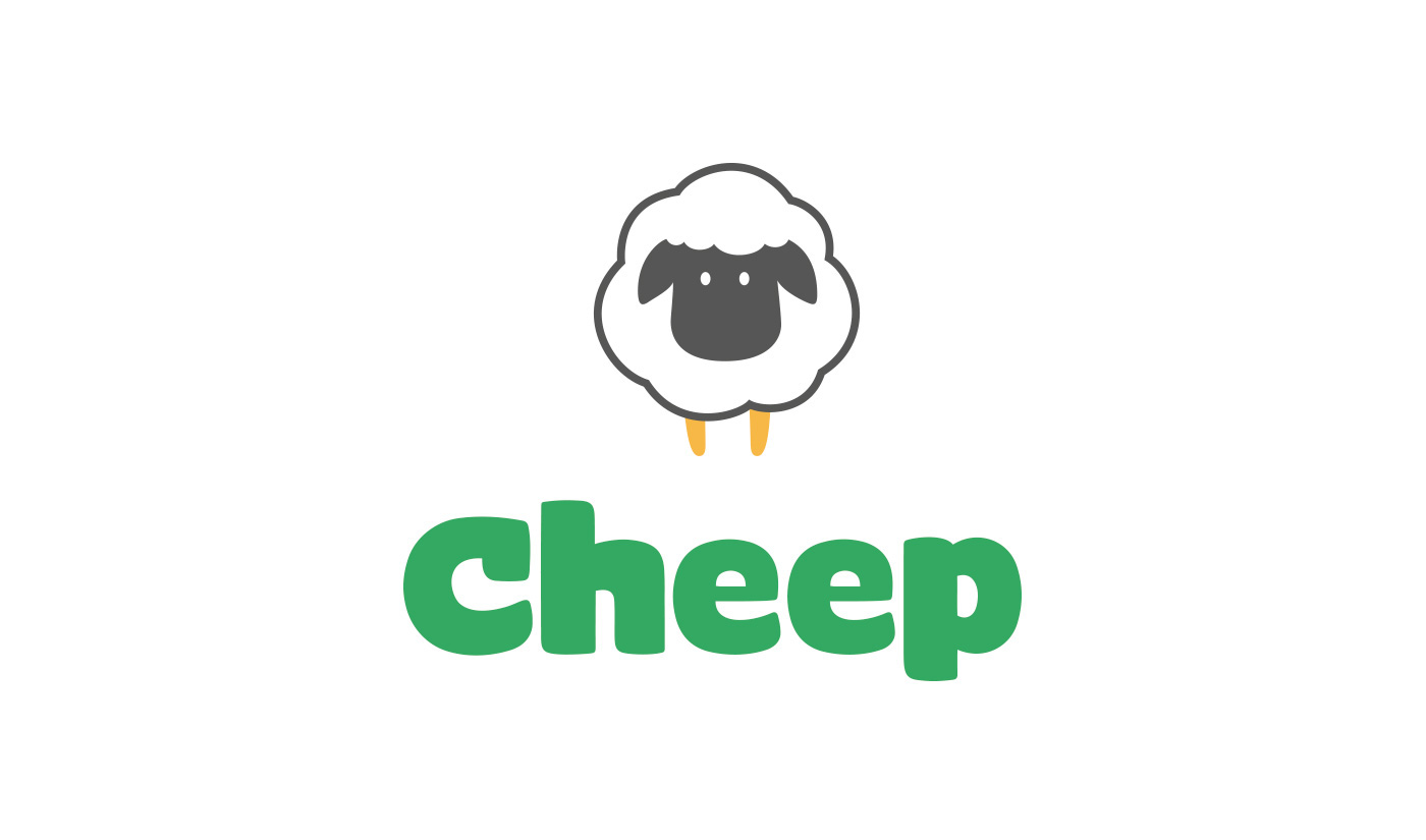 Logotipo branding  design identidade visual logo cheep app landing page