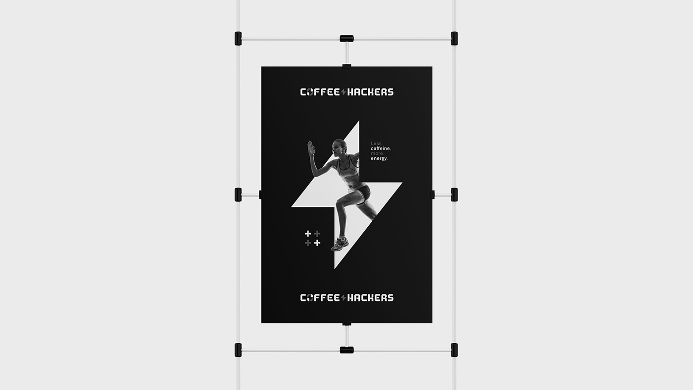 branding Coffee fitness identity Label logo Packaging product Logotype typography