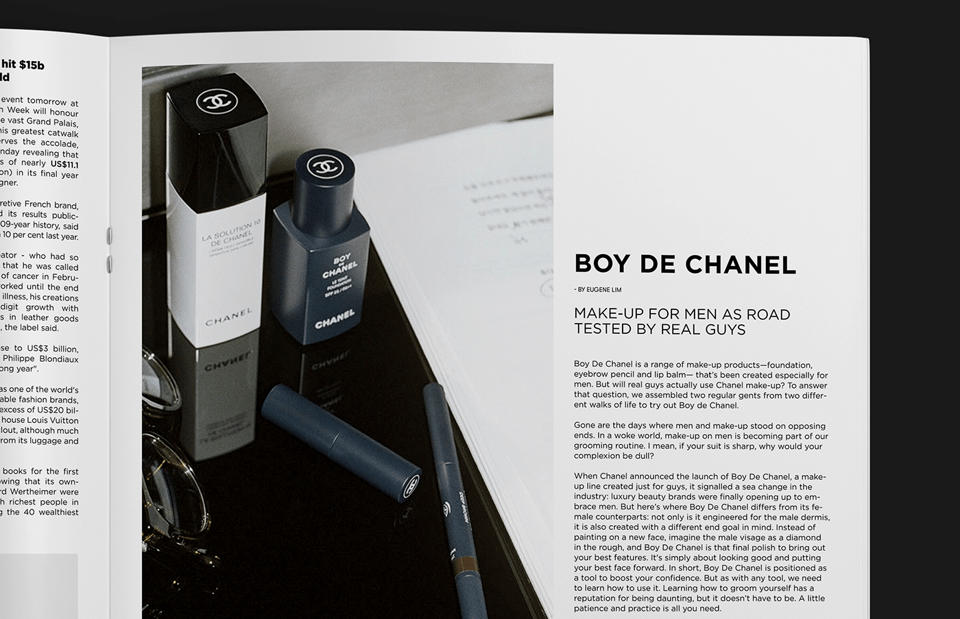 Forventning Afgørelse Svække Chanel - Bonjour le Papier Magazine on Behance