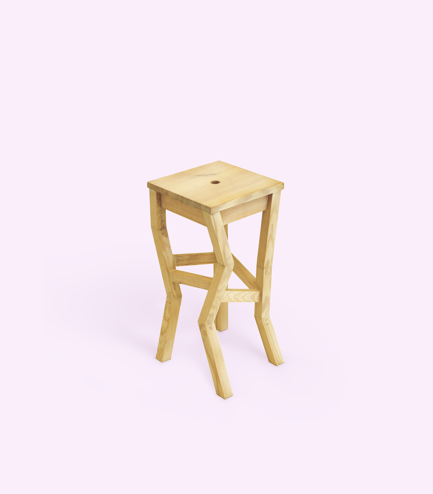 stool wood furniture product design  concept design pine design concept art product