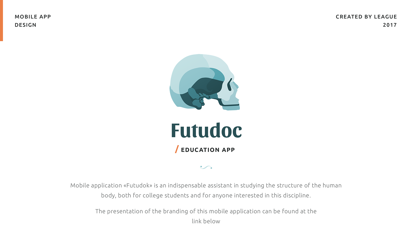 app application mobile Education medical minimalist White blue UI ux