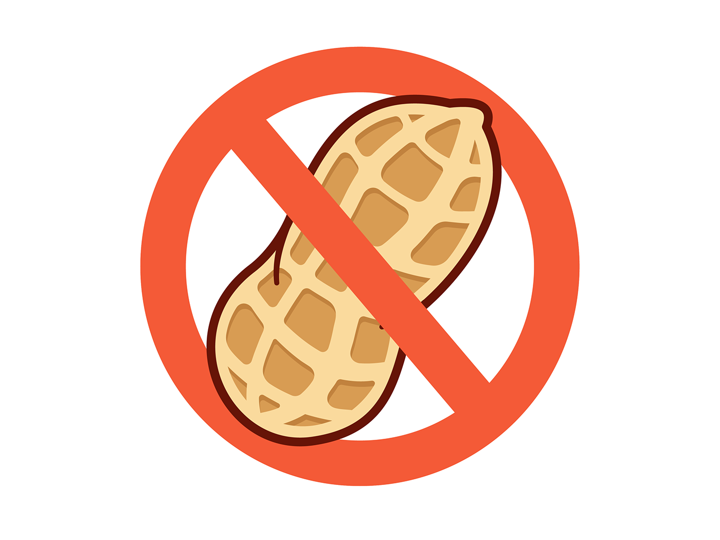 celebrate challenge Event Icon ILLUSTRATION  logo man No Nut November peanut