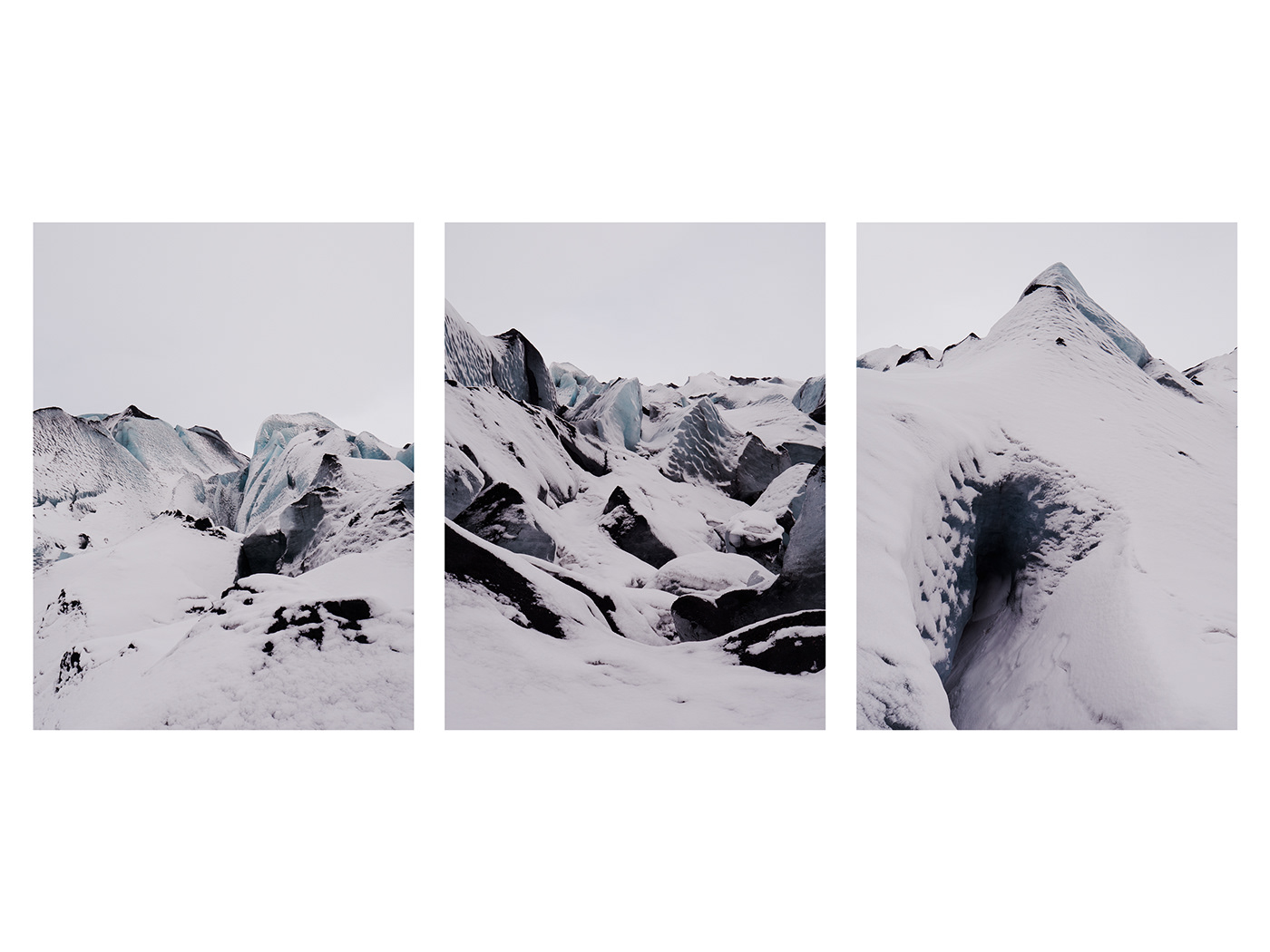cold ice iceland Landscape monochrome Photography  snow vibrant winter