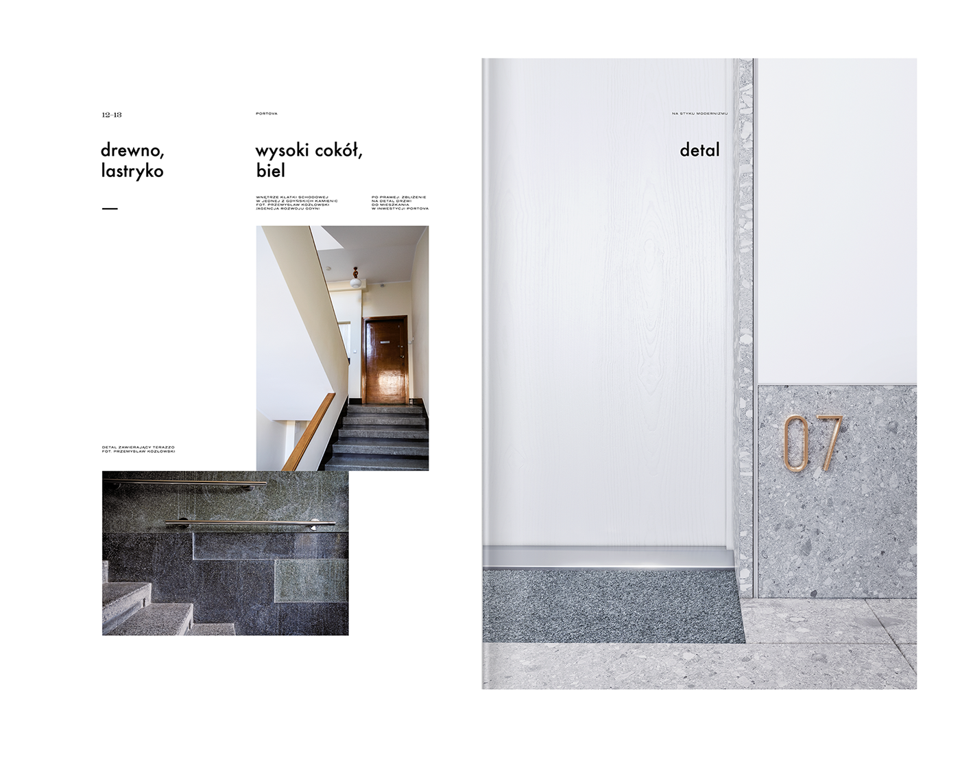 modernism gdynia poland editorial minimal simplicity wedzicka Catalogue editorialdesign Minimalism