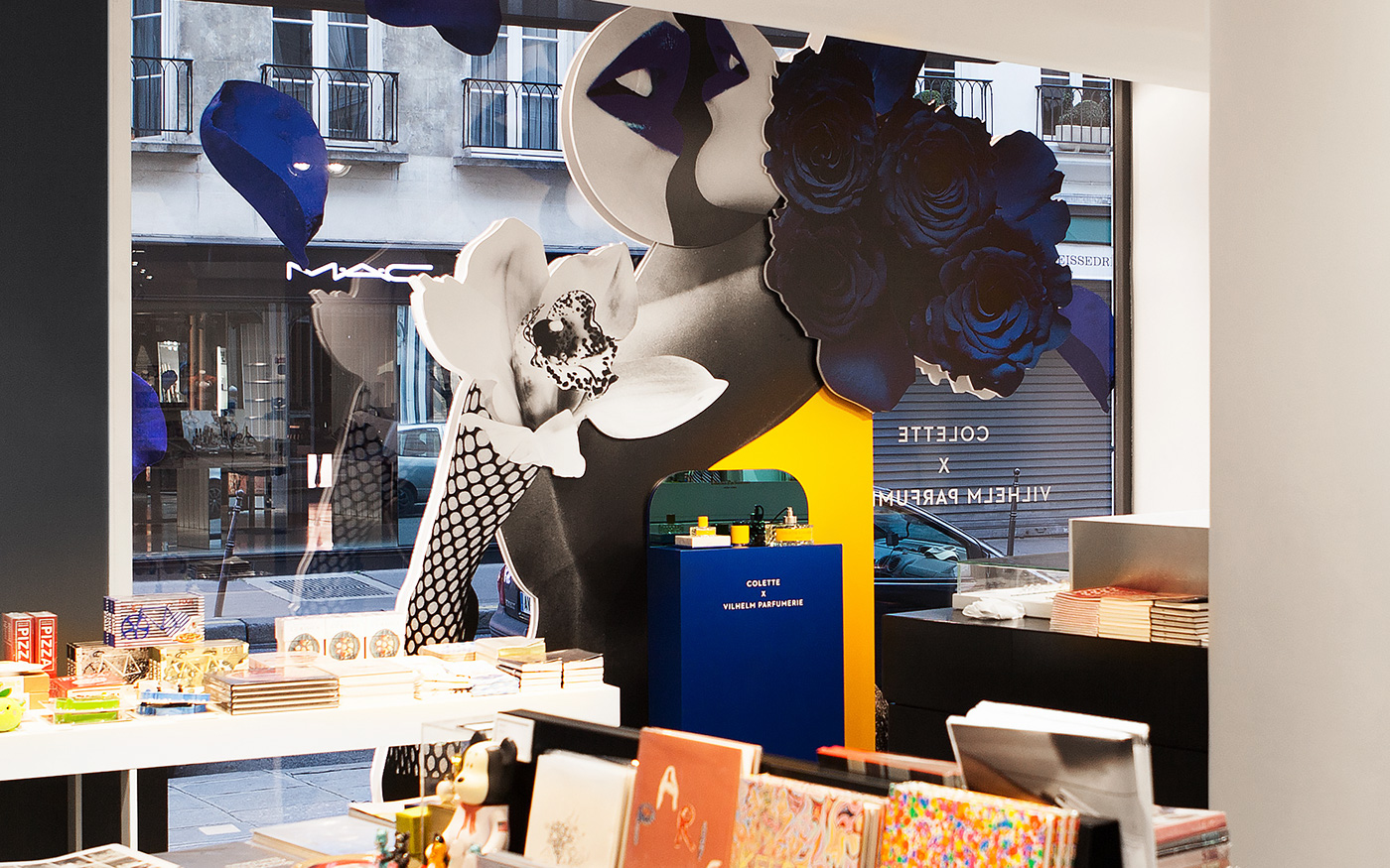 art direction  Window Display packaging design In store concept launch film digital strategy perfume Colette