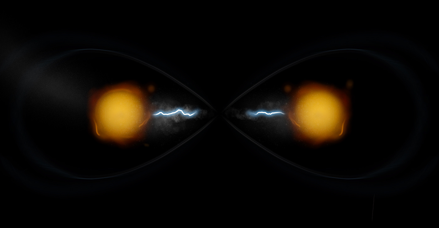 lightning spark entanglement quantum science ILLUSTRATION 