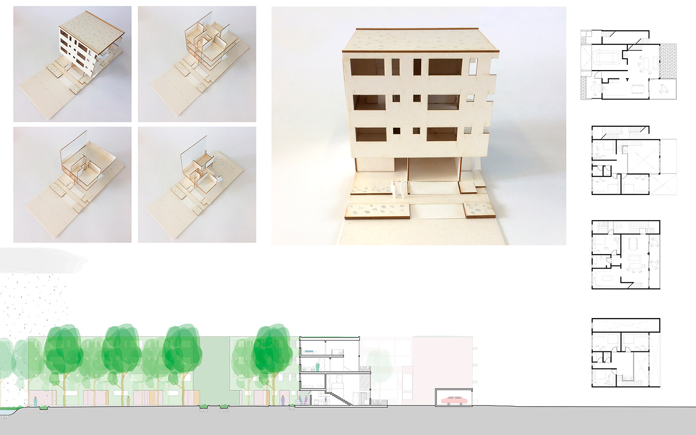 Sustainability Urban housing architecture green facade community
