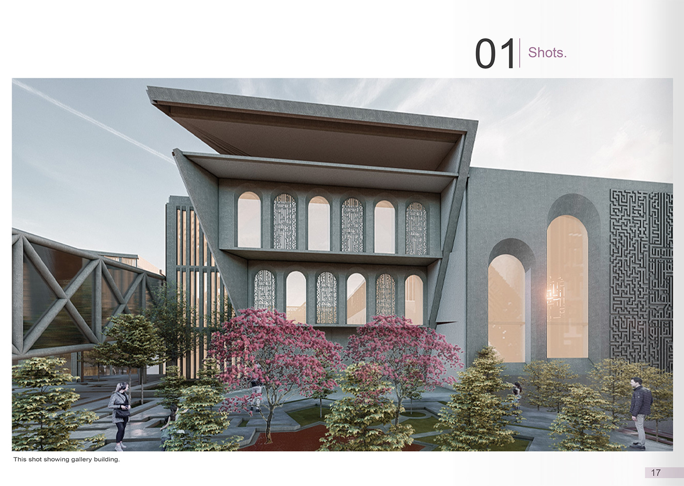 crafts   educational graduation project architecture Modern islamic design
