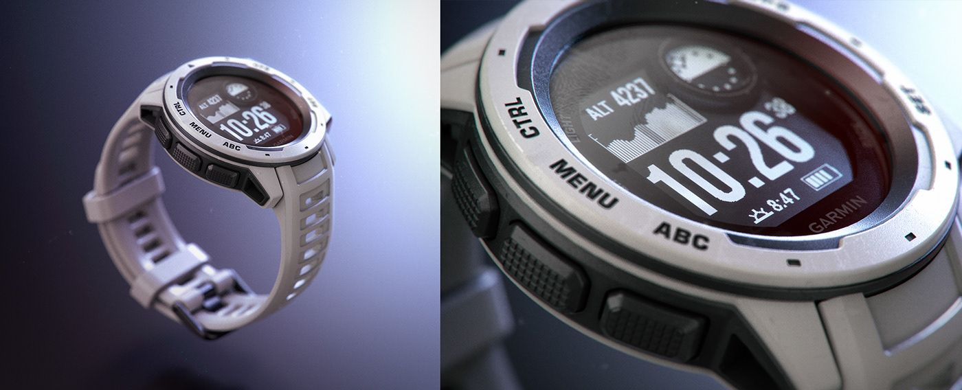 Garmin instinct rugged gps Wearable watch smartwatch