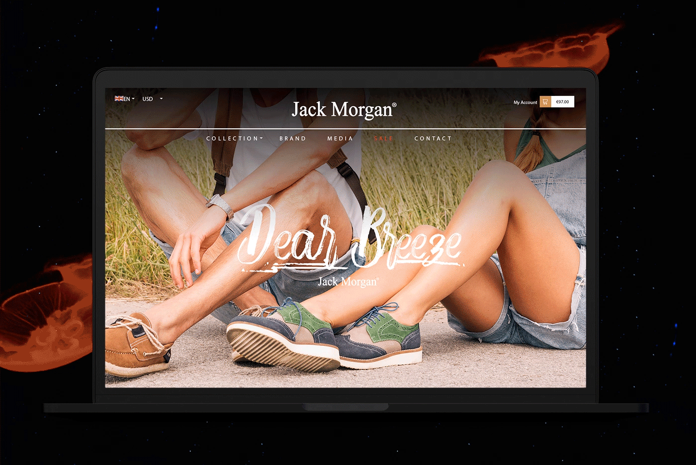 dear Brezee motiondesign cinematographic video meow shoes editorial fotography